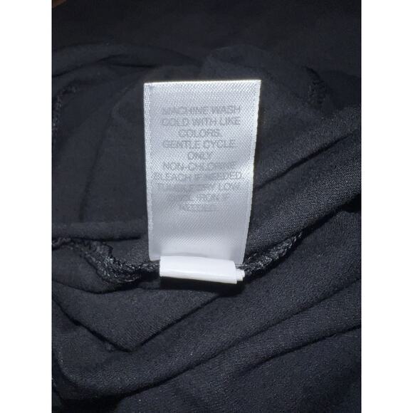 J. Jill Wearever Collection Top Size XL Black Long Sleeve Knit Tunic Shirt - Picture 8 of 10
